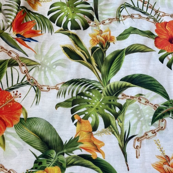 Tropical print tee - Picture 3 of 3
